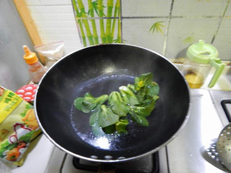 青菜肉丝粉粉步骤6