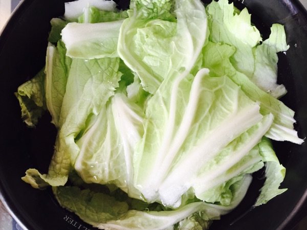 豆腐白菜瘦肉粥步骤3
