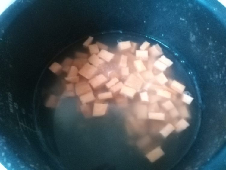 红薯稀饭步骤3