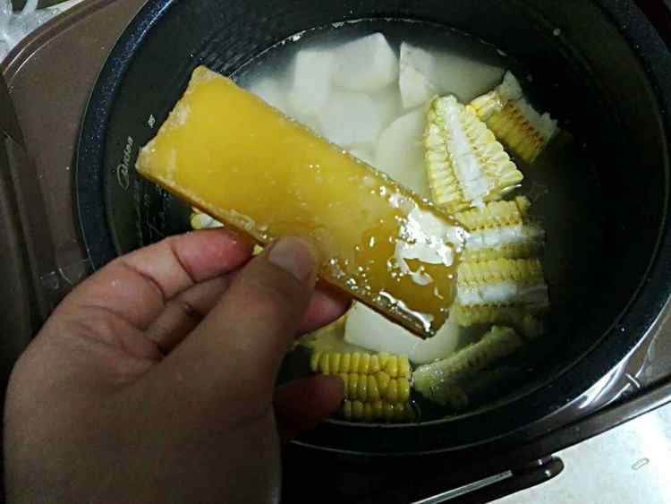 玉米番薯粥步骤4