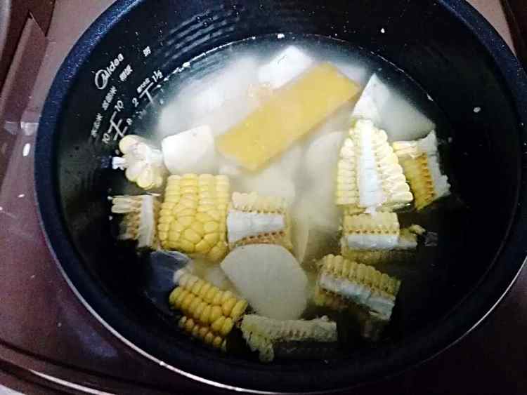 玉米番薯粥步骤5