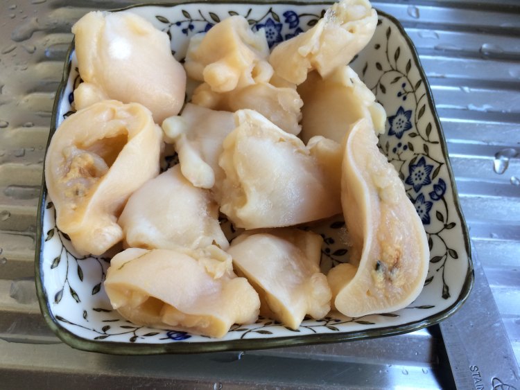 北极贝粥步骤1