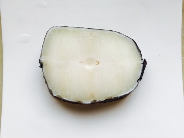 青菜鳕鱼粥步骤1