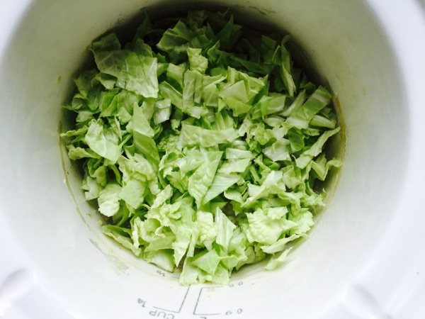 白菜牛肉小米粥步骤8