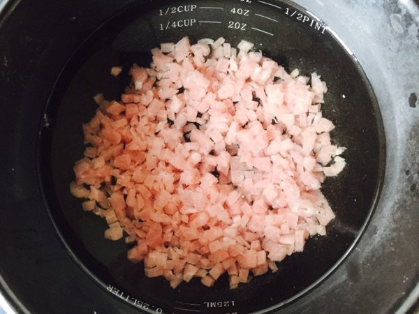青豆瘦肉小米粥步骤6