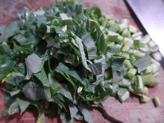 油菜蕻鲍鱼大米粥步骤6