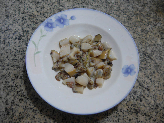 油菜蕻鲍鱼大米粥步骤5
