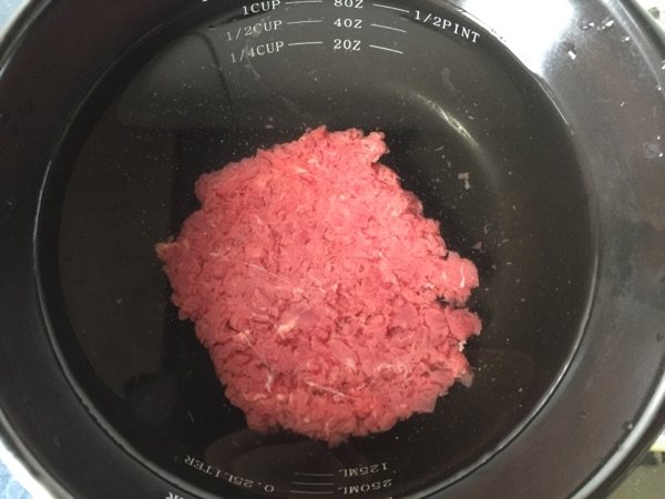 胡萝卜牛肉粥步骤7