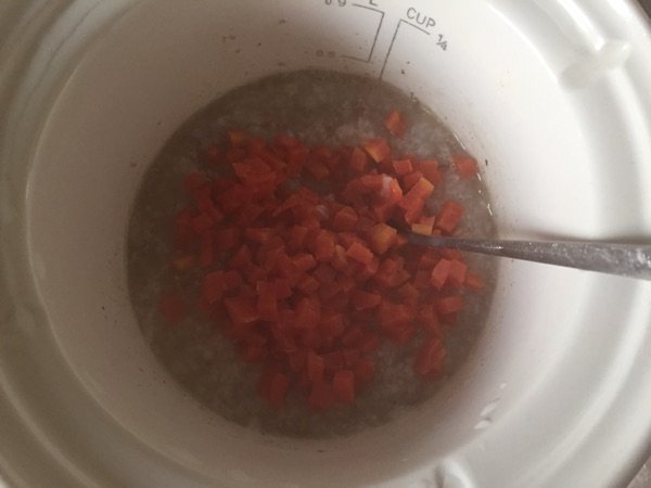 胡萝卜牛肉粥步骤10