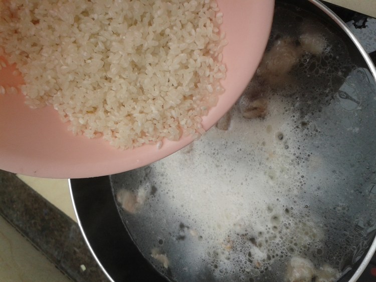 卷心菜瘦肉粥步骤5