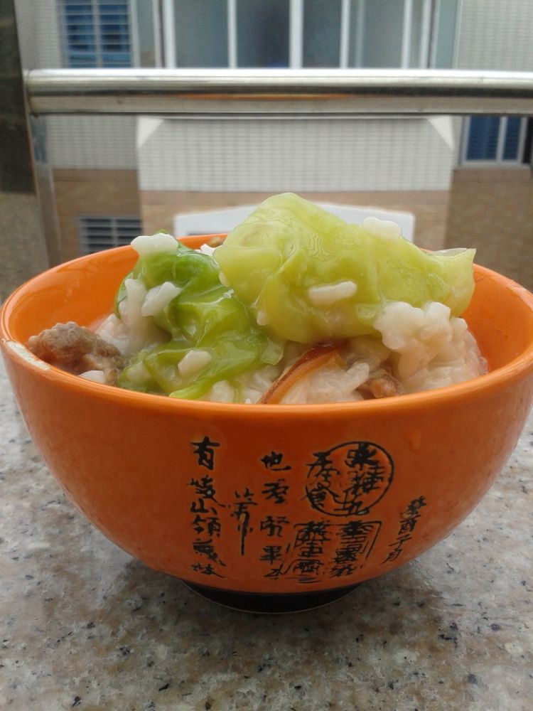 卷心菜瘦肉粥步骤8