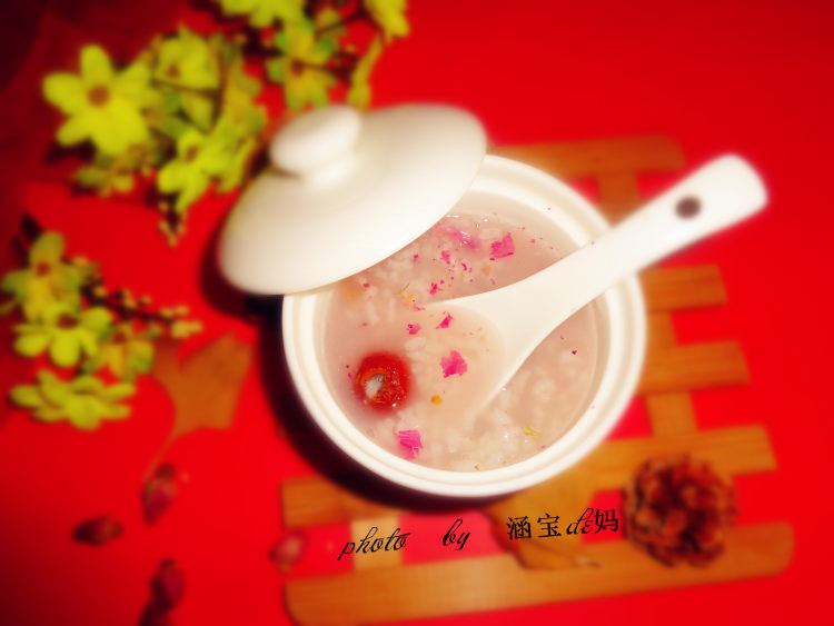 山楂玫瑰粥步骤11