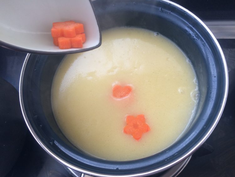 火麻籽玉米面养生粥步骤7