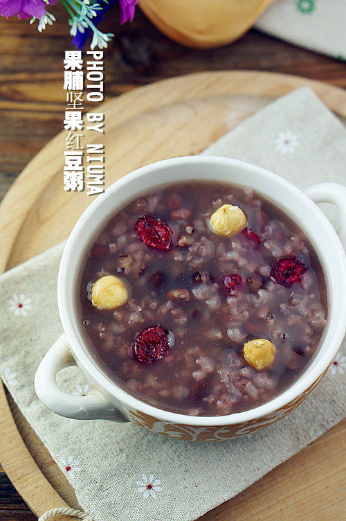 果脯坚果红豆粥步骤7