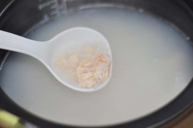 三色鸡肉粥步骤4