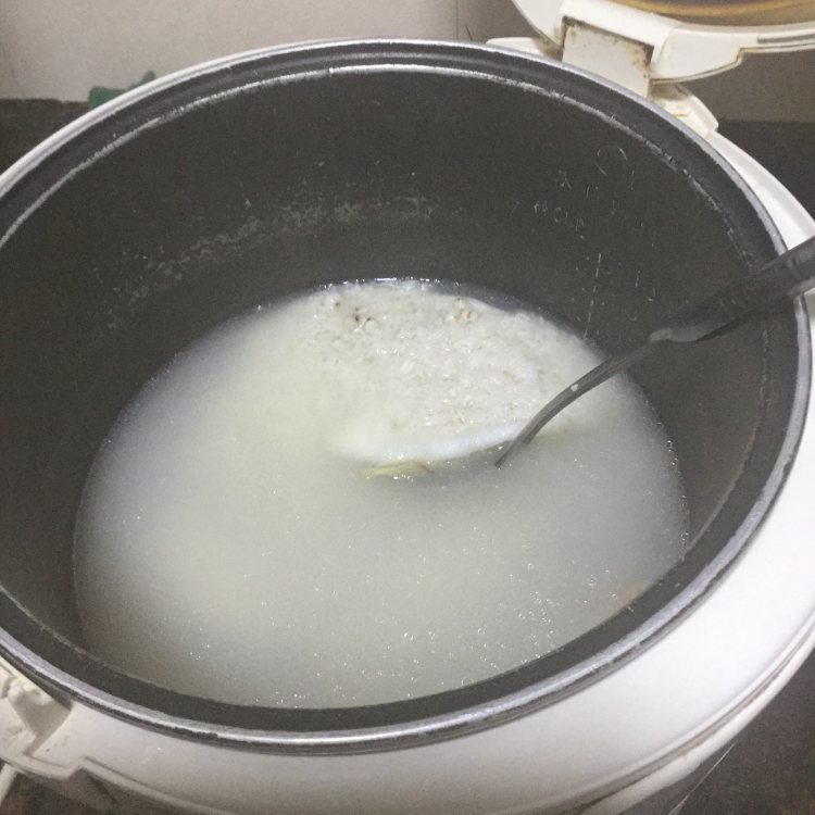 真姬菇瘦肉粥步骤4