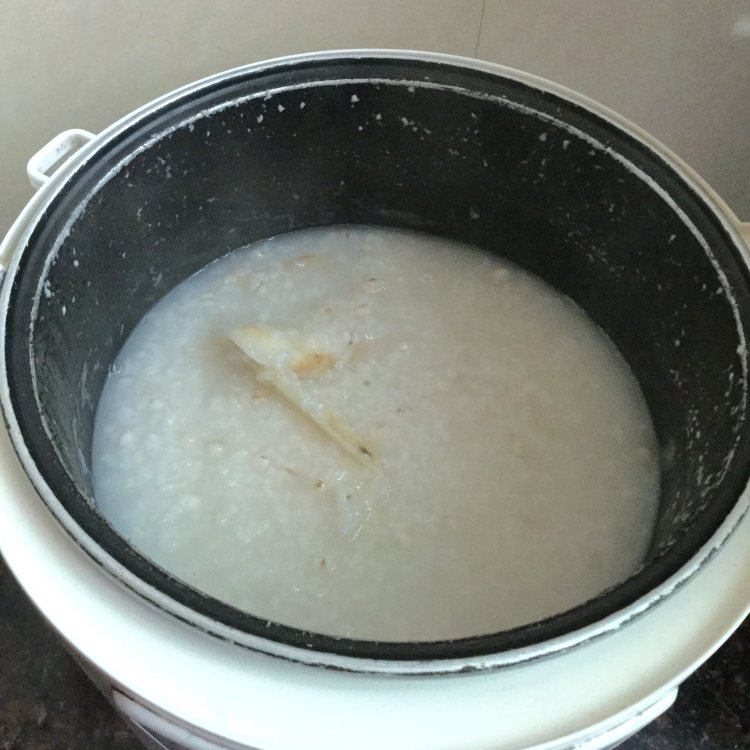 真姬菇瘦肉粥步骤6