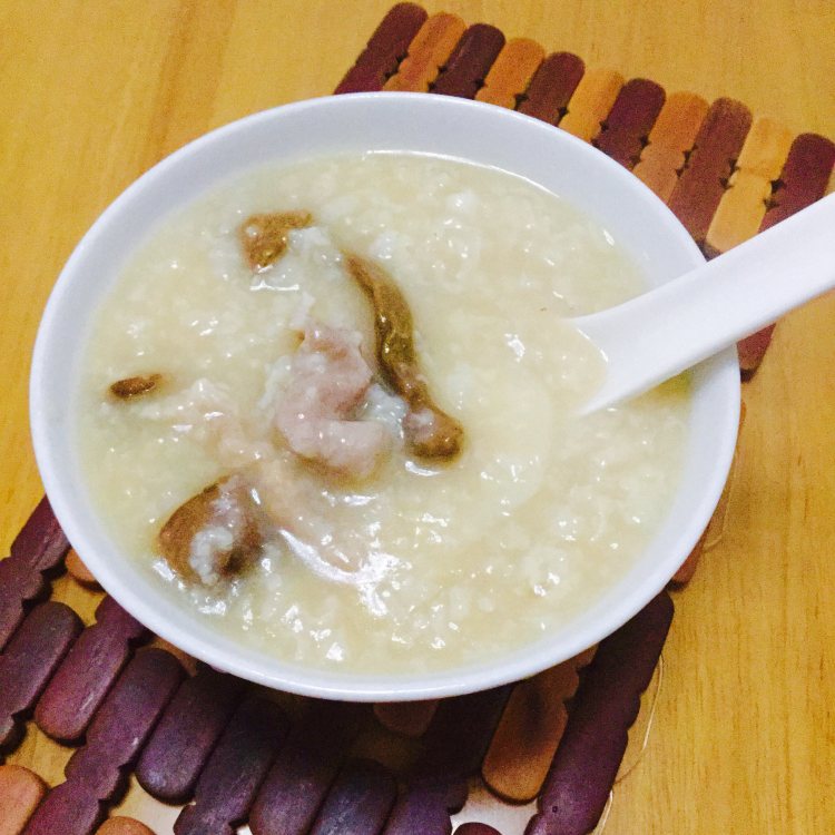真姬菇瘦肉粥步骤9