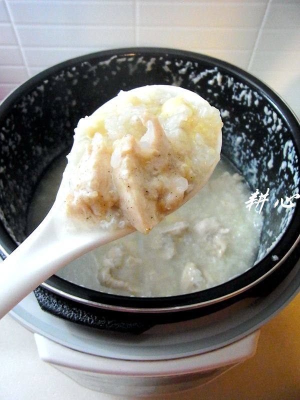湘莲鸡粥步骤9