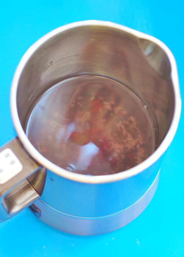 红豆墨米粥步骤4