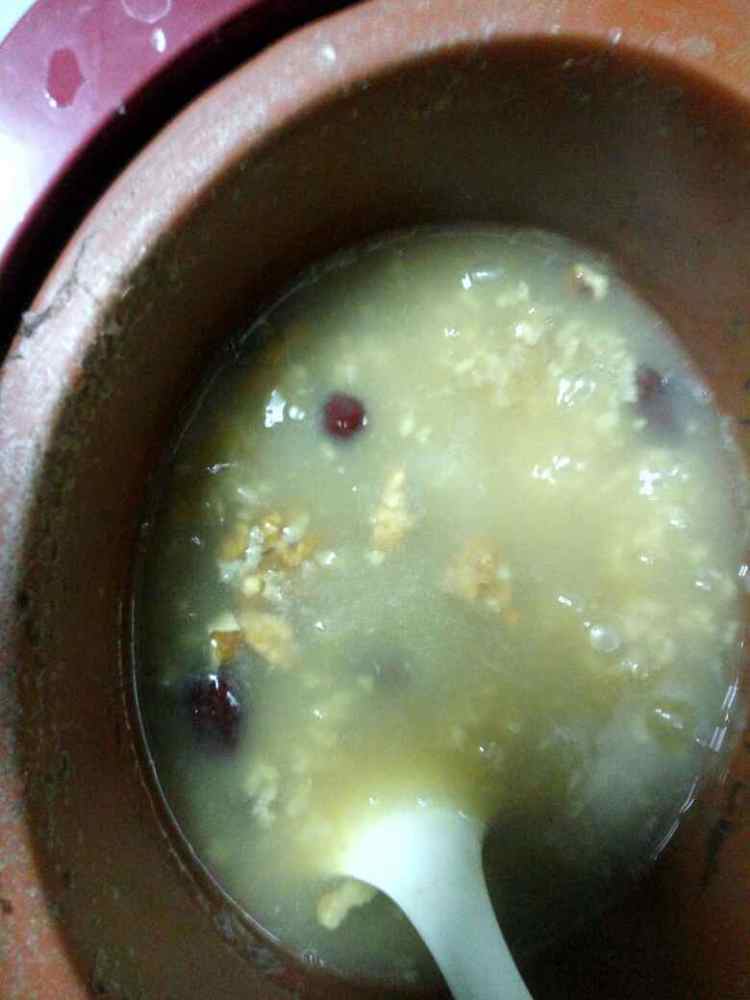 山药核桃大枣滋补粥步骤6