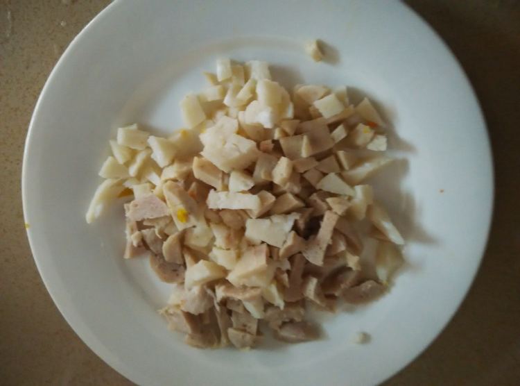 肉丸南瓜粥步骤3