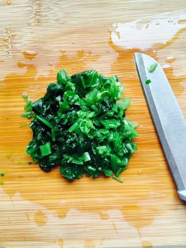 豆腐菠菜粥步骤5