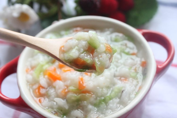 青菜香菇粥步骤10