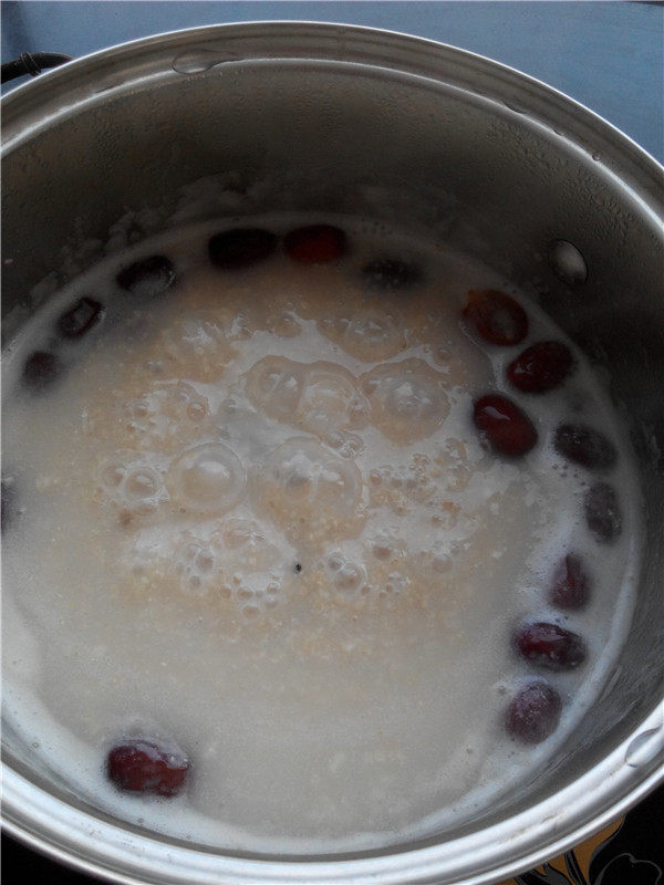 栗子大枣燕麦粥步骤6