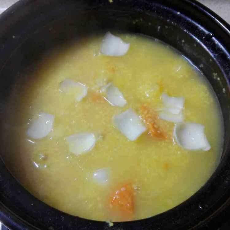 玉米渣红薯粥步骤8