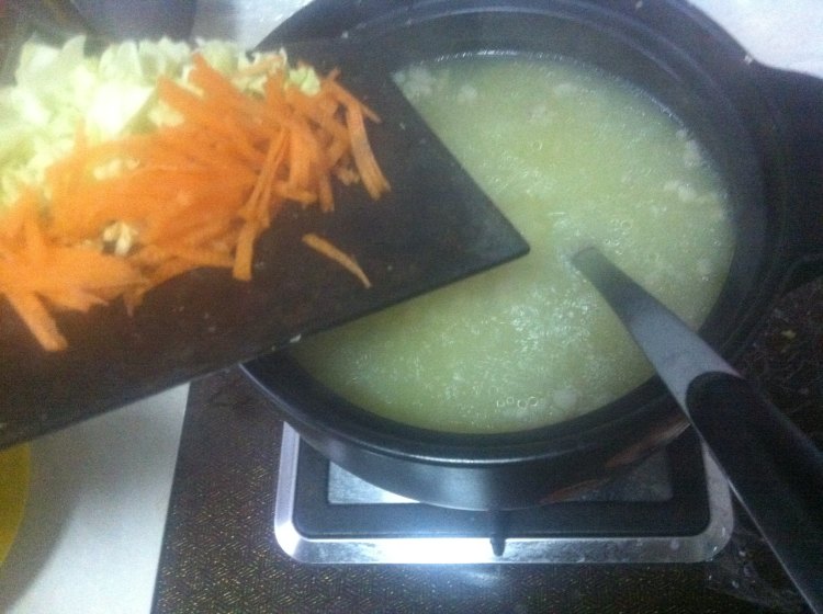 土荞麦瘦肉粥步骤4