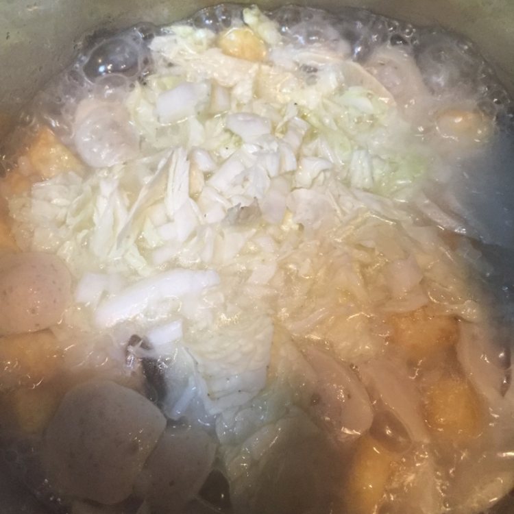 豆干肉丸粥步骤9