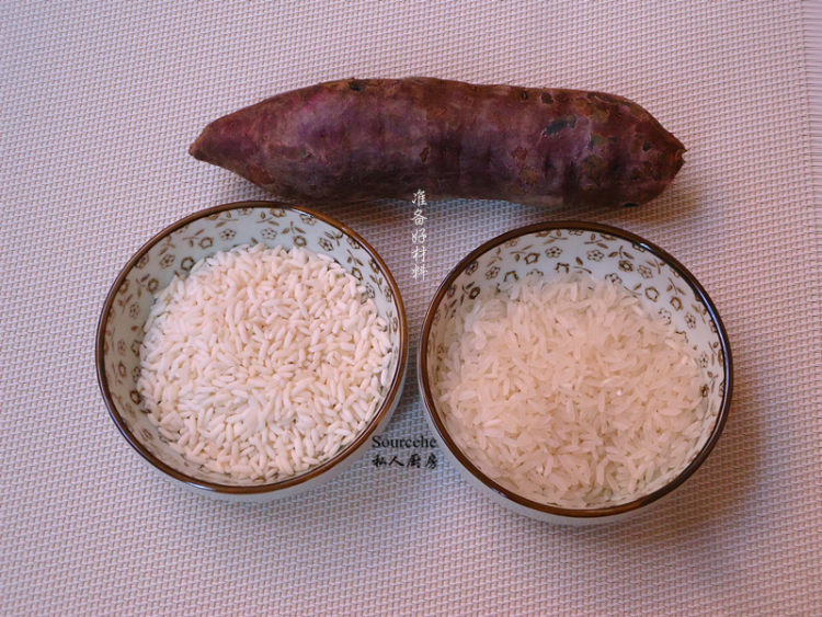 紫薯粥步骤1