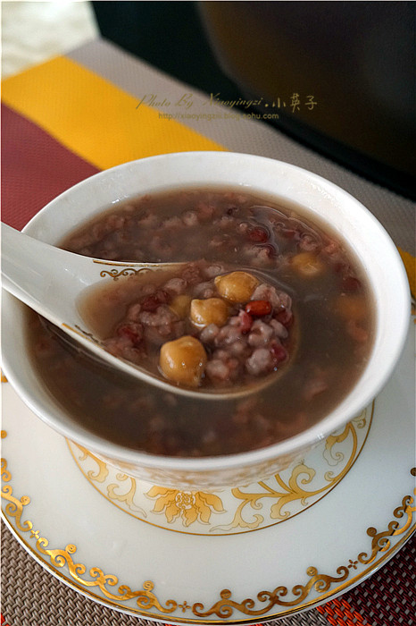 鹰嘴豆红枣粥步骤10