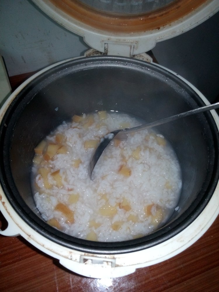 苹果粥步骤5