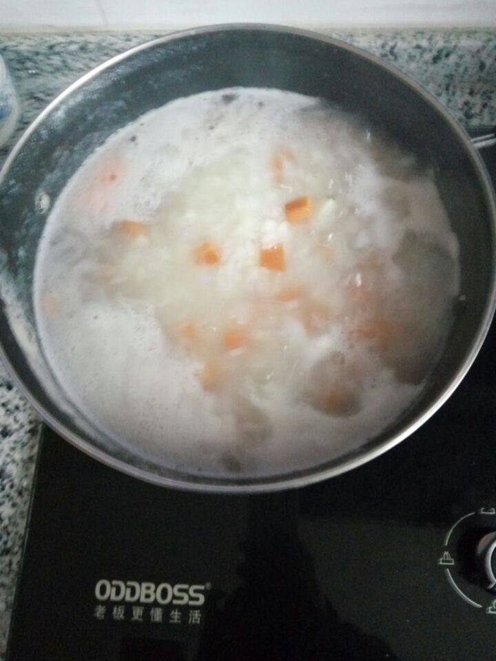 山药胡萝卜粥步骤5