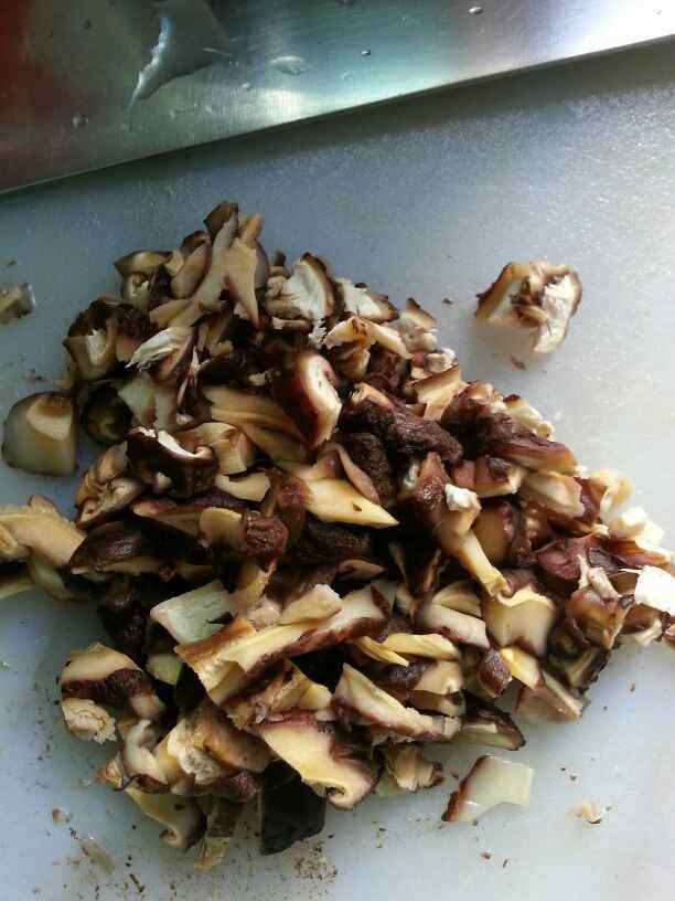 香菇虾干马蹄粥步骤4