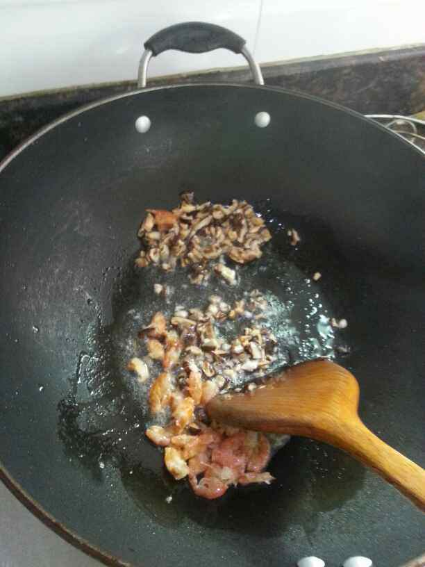香菇虾干马蹄粥步骤6