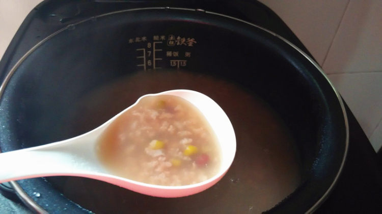 大米双豆粥步骤5