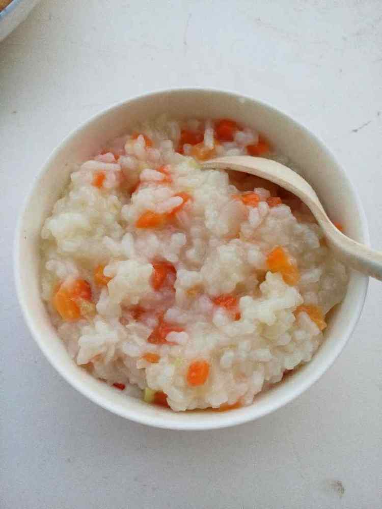 彩色蔬菜粥步骤7