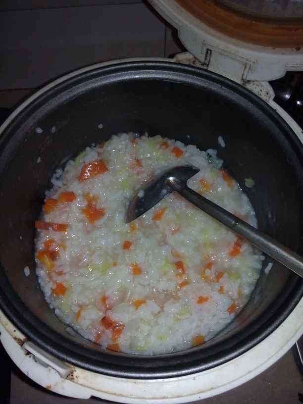彩色蔬菜粥步骤6