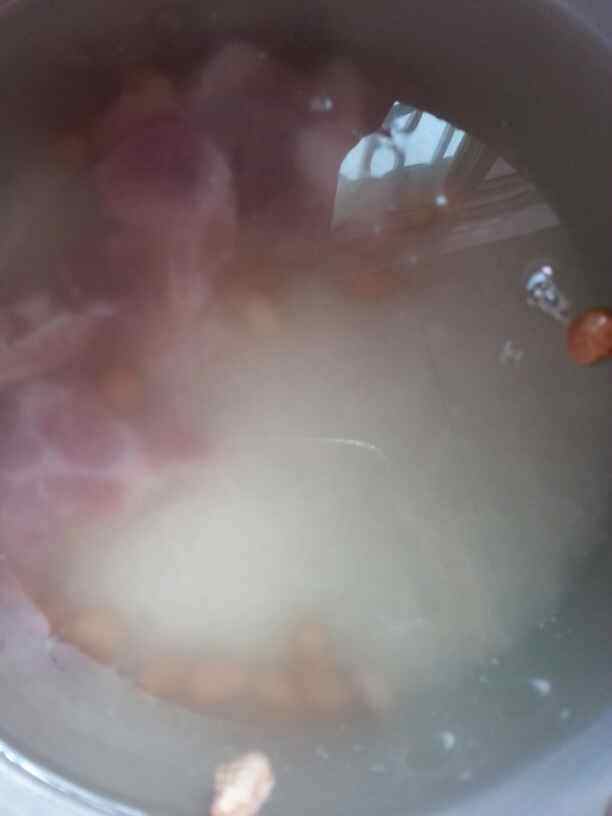 排骨花生丸子粥步骤3