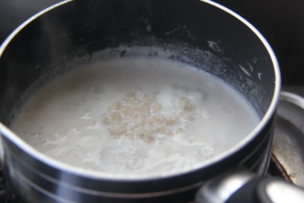 燕麦蛋奶粥步骤5