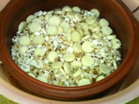 山药薏米芡实粥步骤11