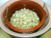 山药薏米芡实粥步骤9