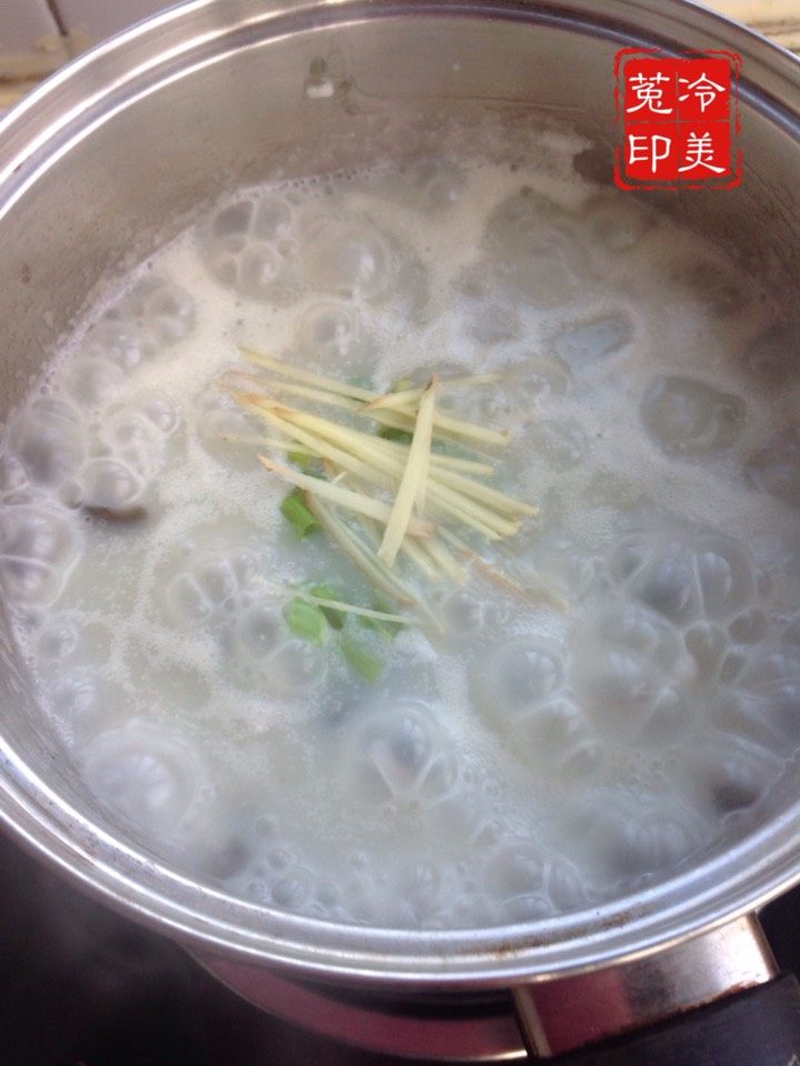 #美味的朋友#皮蛋瘦肉步骤11