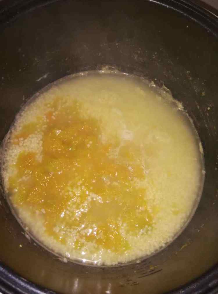 紫薯南瓜小米粥步骤8