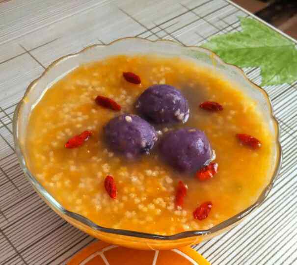 紫薯南瓜小米粥步骤10