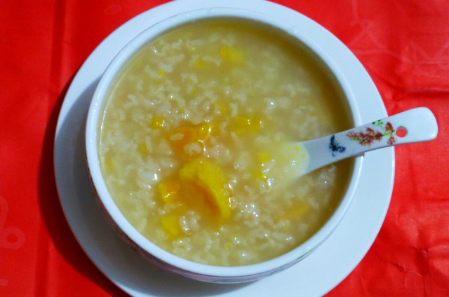 红薯大米粥步骤5