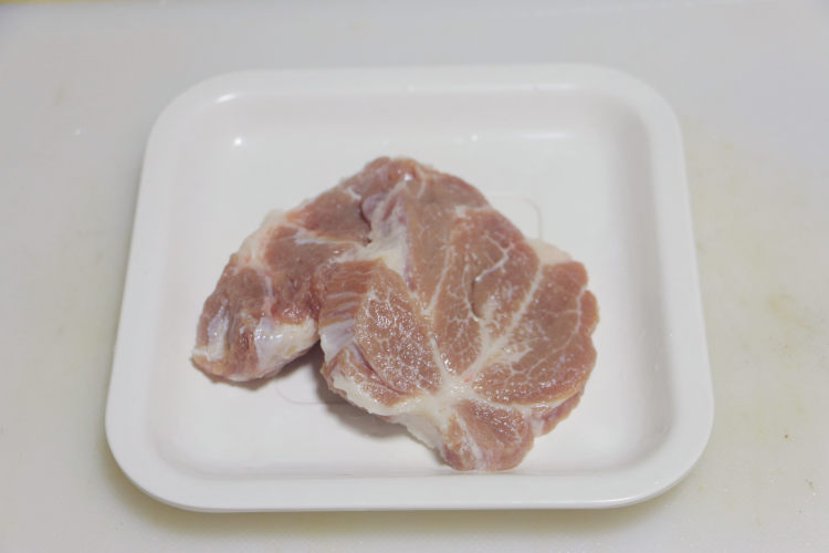 青菜瘦肉粥步骤1